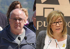 Joseba Egibar y María Eugenia Arrizabalaga.