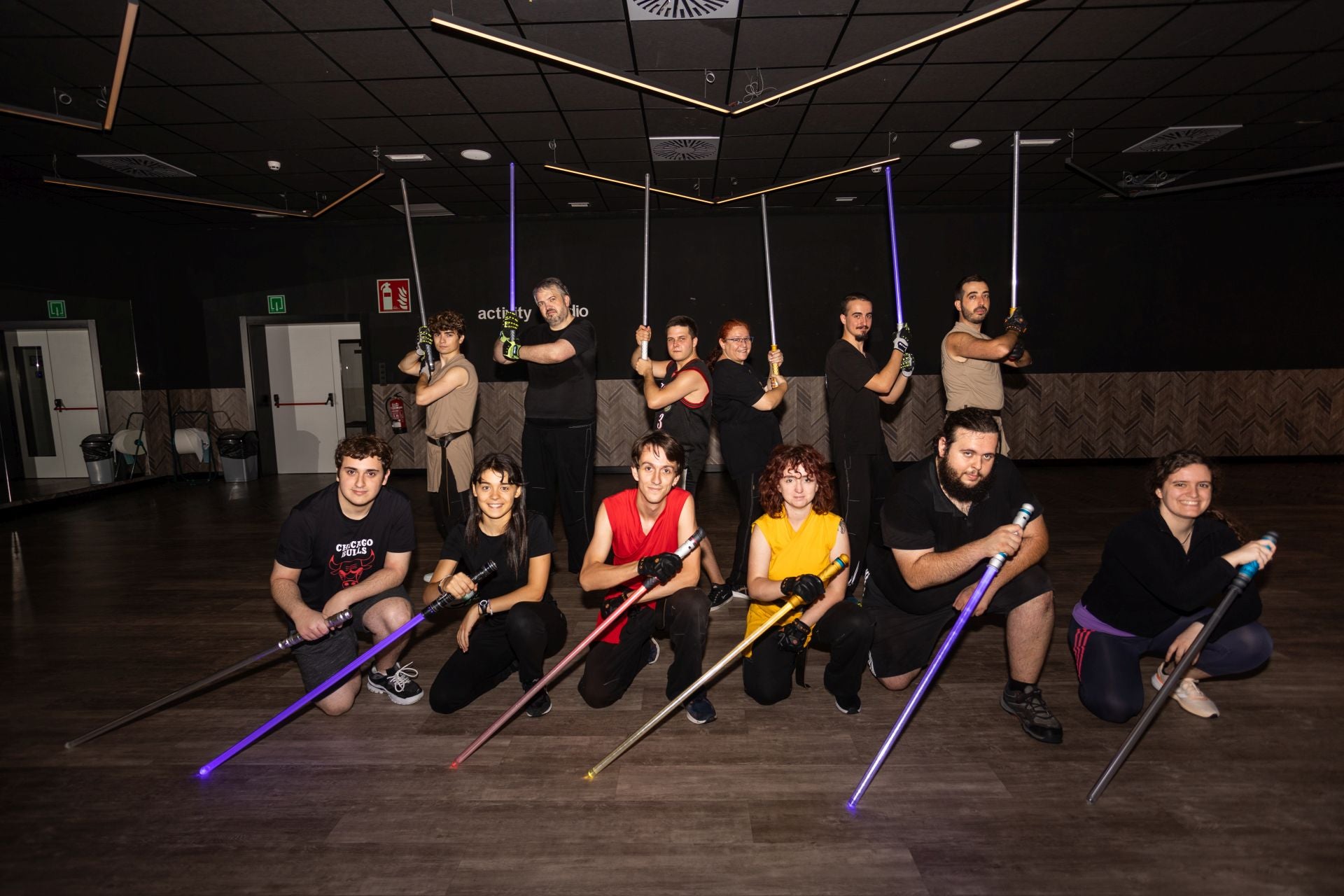 La lucha de espadas láser, en imágenes