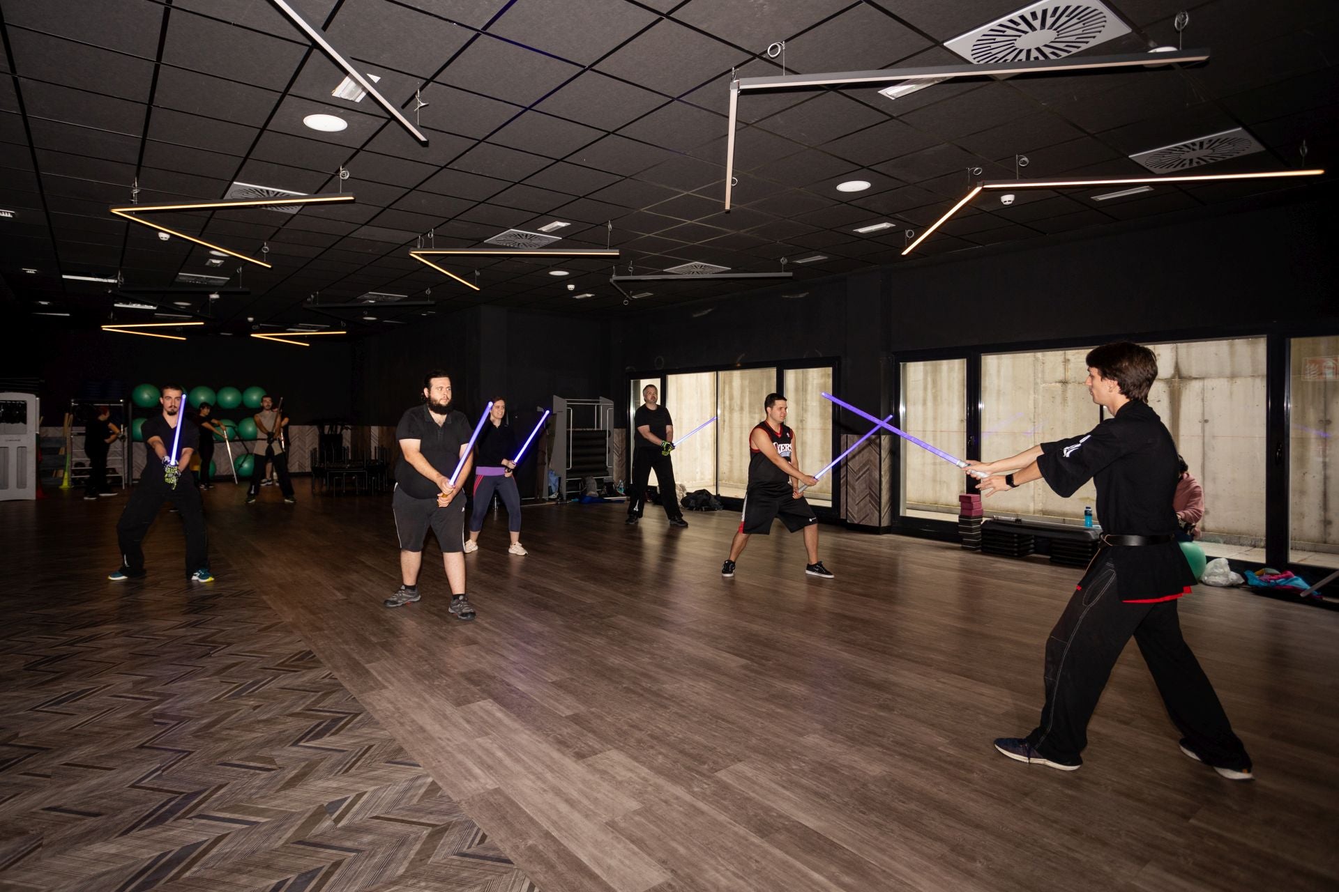 La lucha de espadas láser, en imágenes