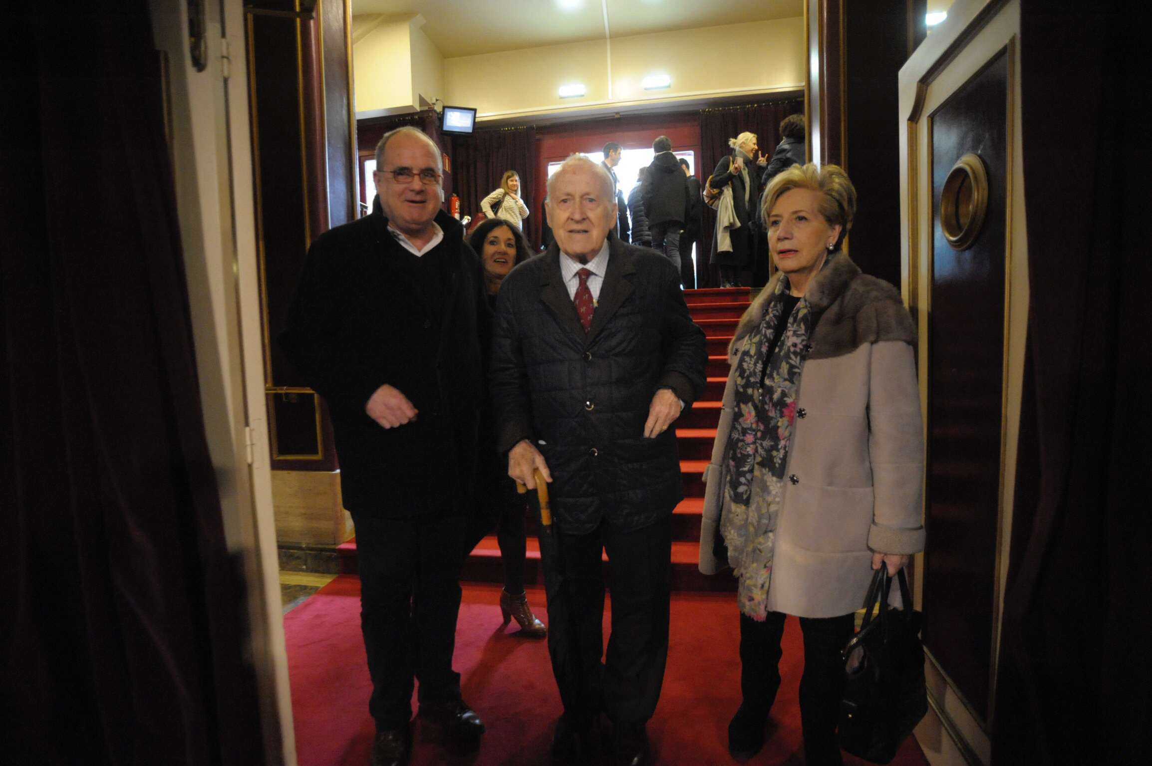 Egibar participó de lleno en el último homenaje que el PNV de Gipuzkoa tributó a Xabier Arzalluz y que celebró en el teatro Principal de San Sebastián. 