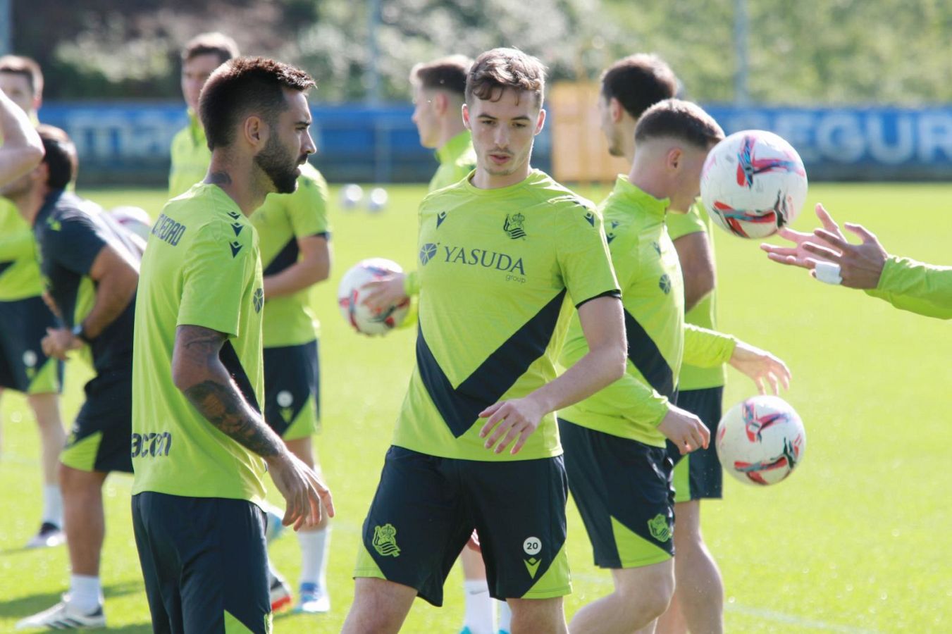 La Real recupera a sus internacionales