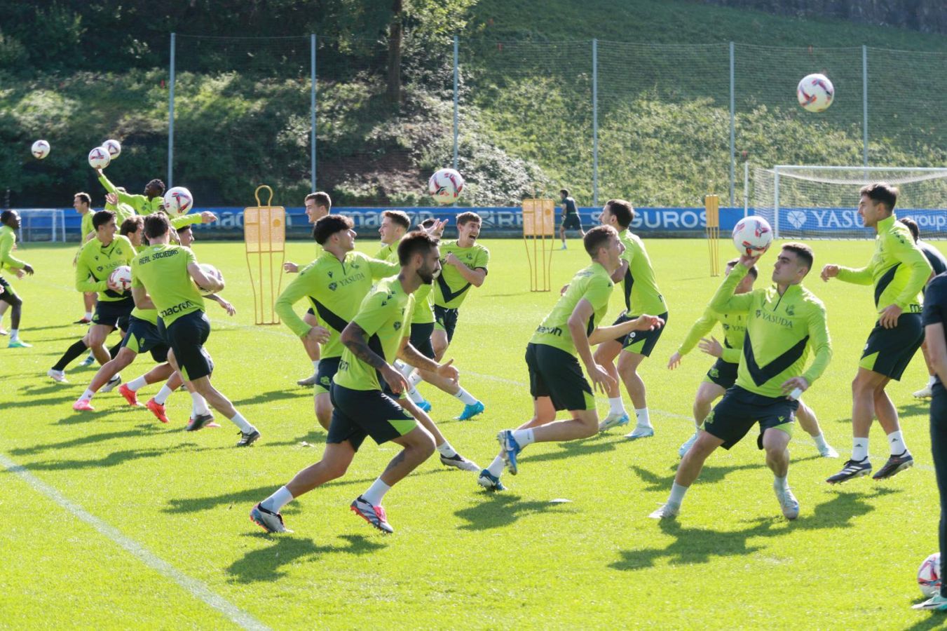 La Real recupera a sus internacionales