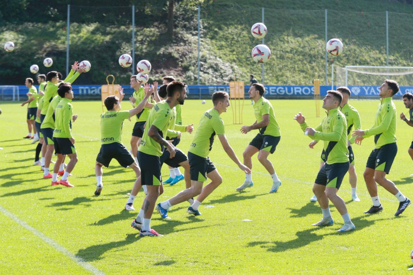 La Real recupera a sus internacionales