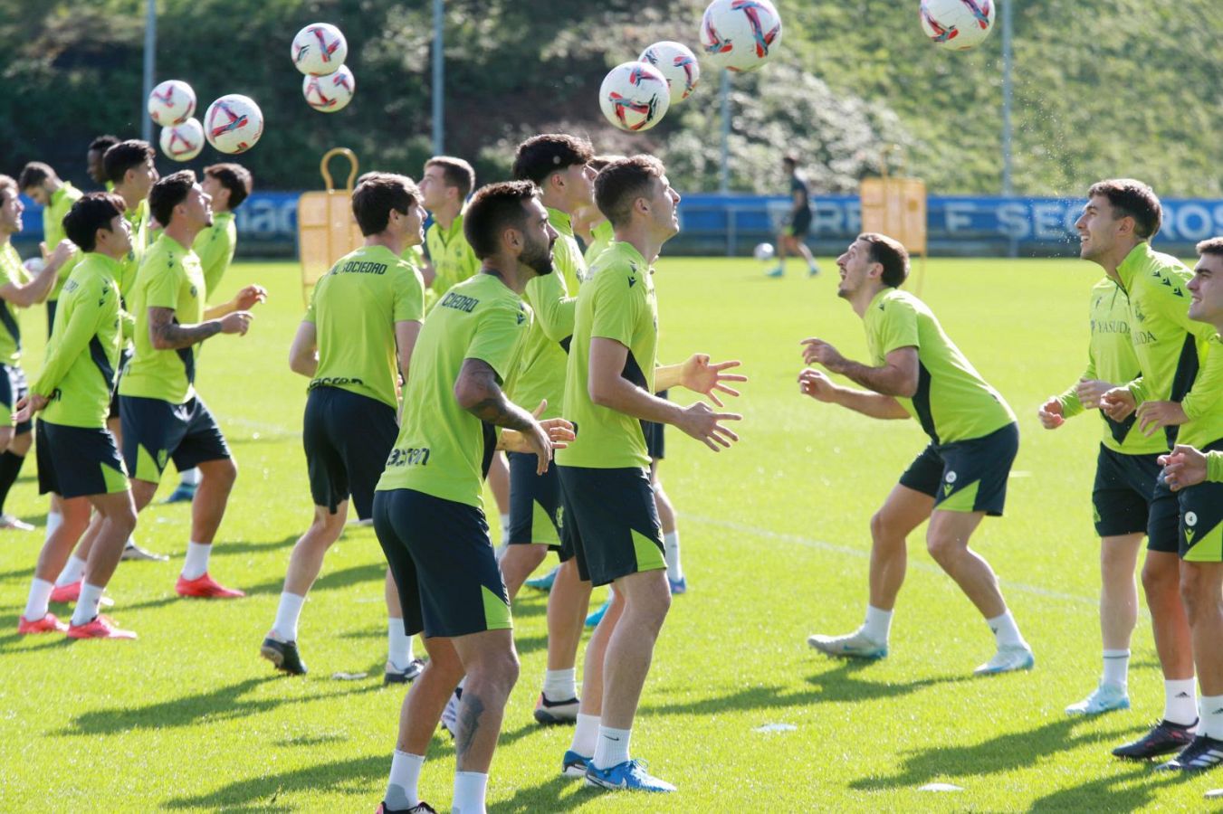 La Real recupera a sus internacionales