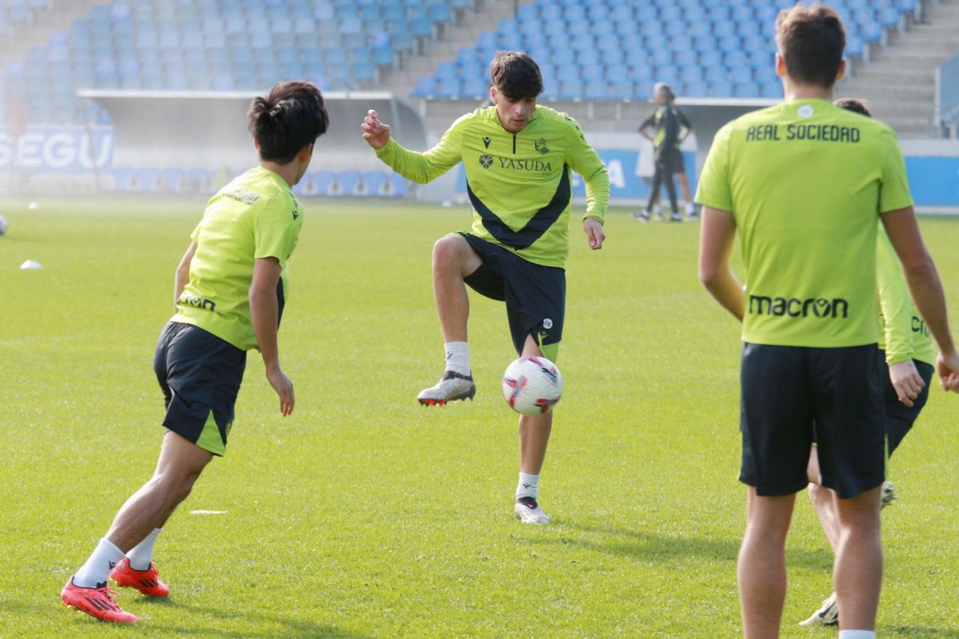 La Real recupera a sus internacionales