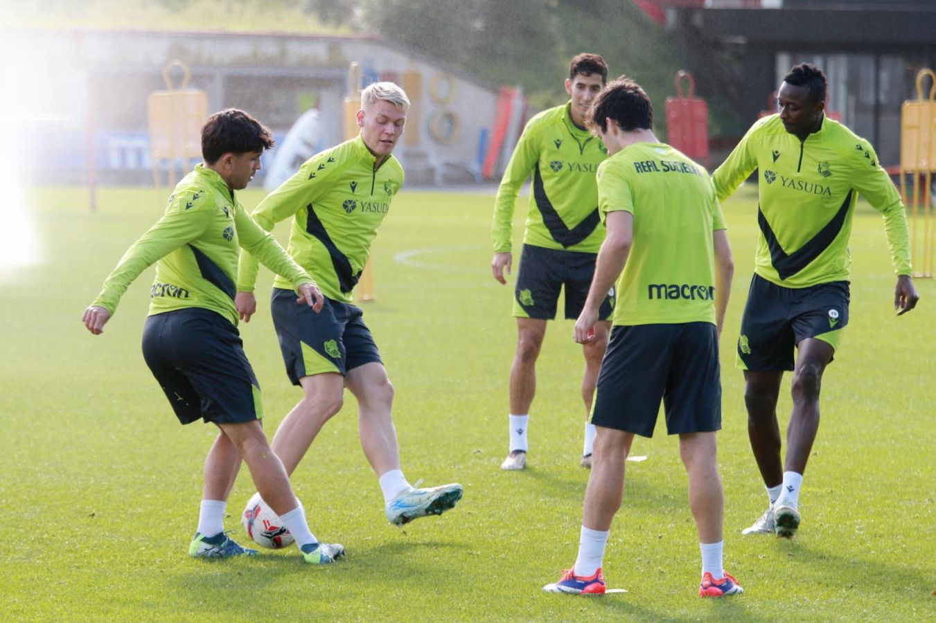 La Real recupera a sus internacionales