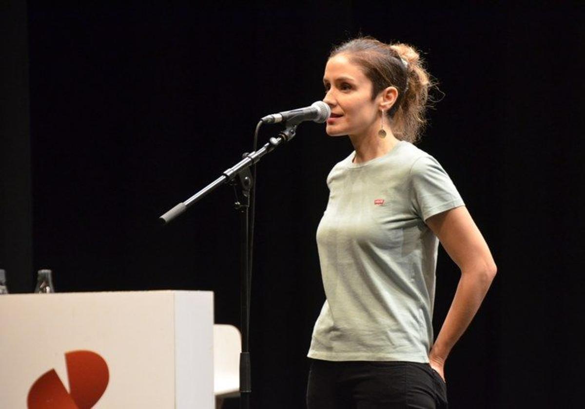 Alaia Martin, Eibarko saioan.