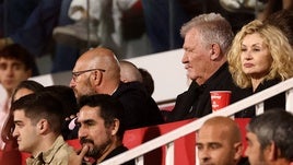 John Benjamin Toshack, en el partido de la Real Sociedad y el Girona en Montilivi