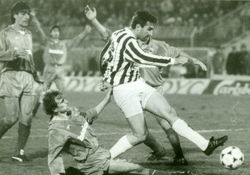 Cruel eliminación en el estadio del Partizan a penaltis en 1990