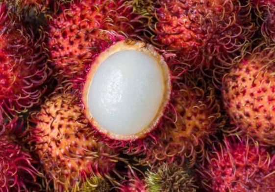 El rambután es una fruta tropical exótica.