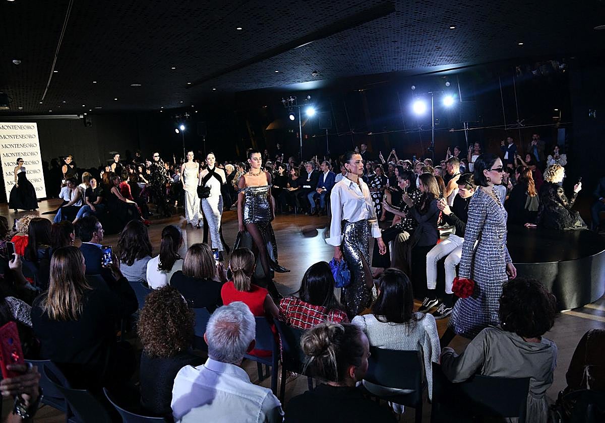 El desfile de Nicolás Montenegro en el Museo Balenciaga
