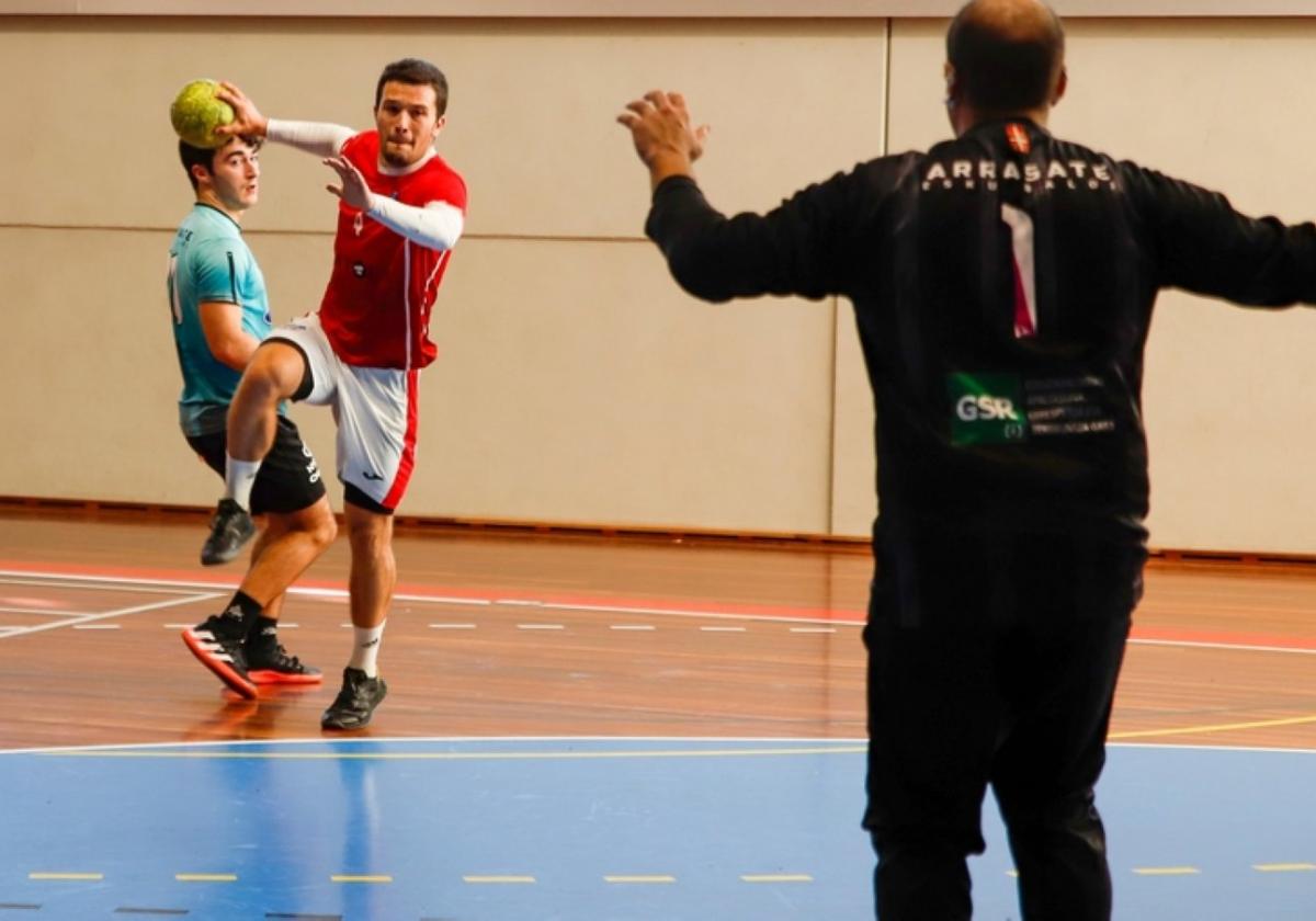 Ander Goikoetxea, jugador del sénior masculino.