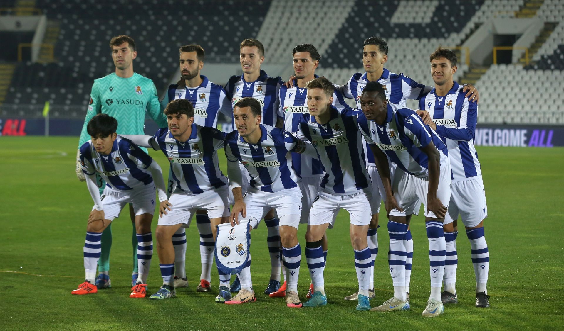 Las mejores imágenes del Maccabi Tel Aviv - Real Sociedad