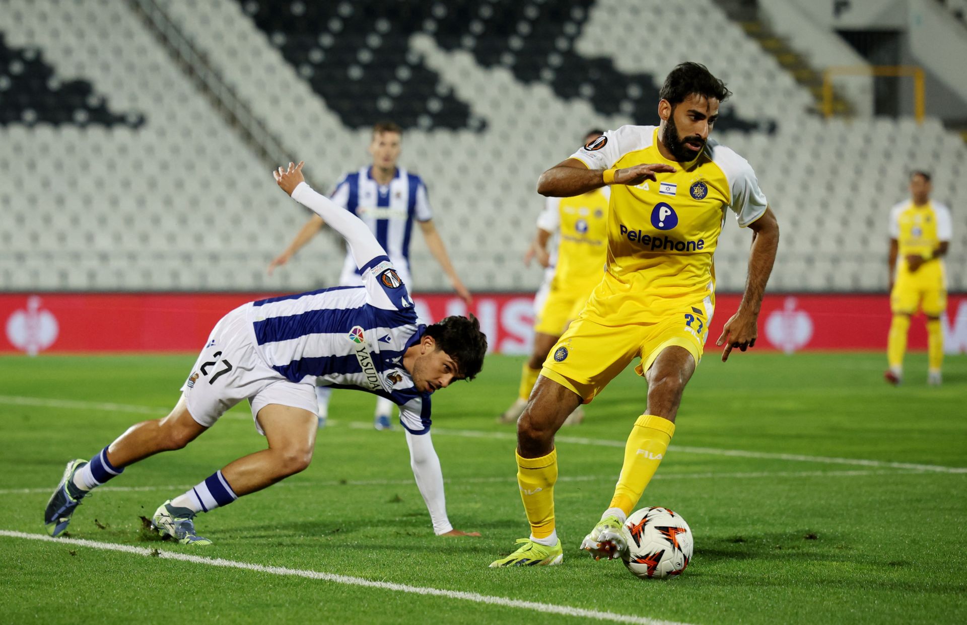 Las mejores imágenes del Maccabi Tel Aviv - Real Sociedad