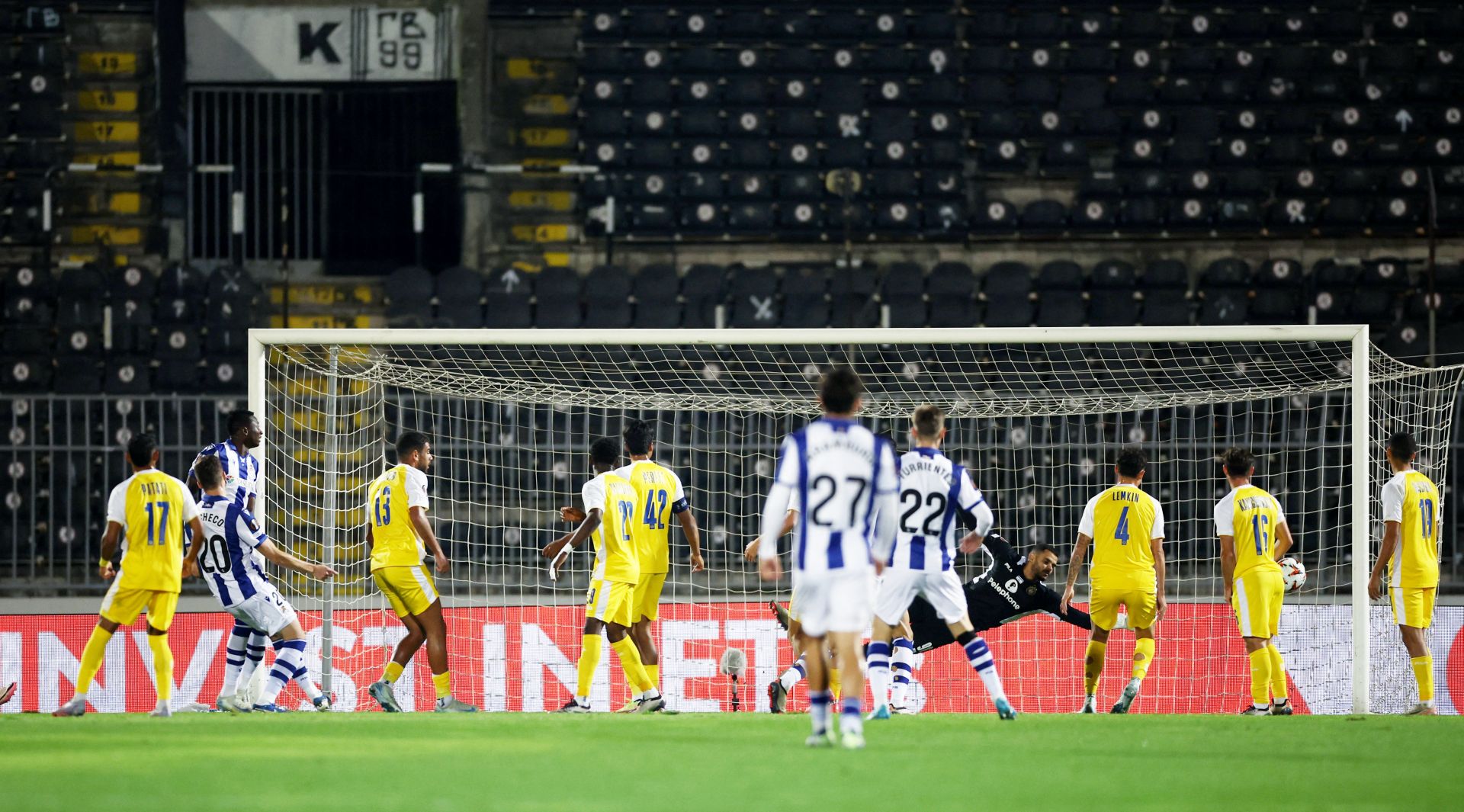 Las mejores imágenes del Maccabi Tel Aviv - Real Sociedad