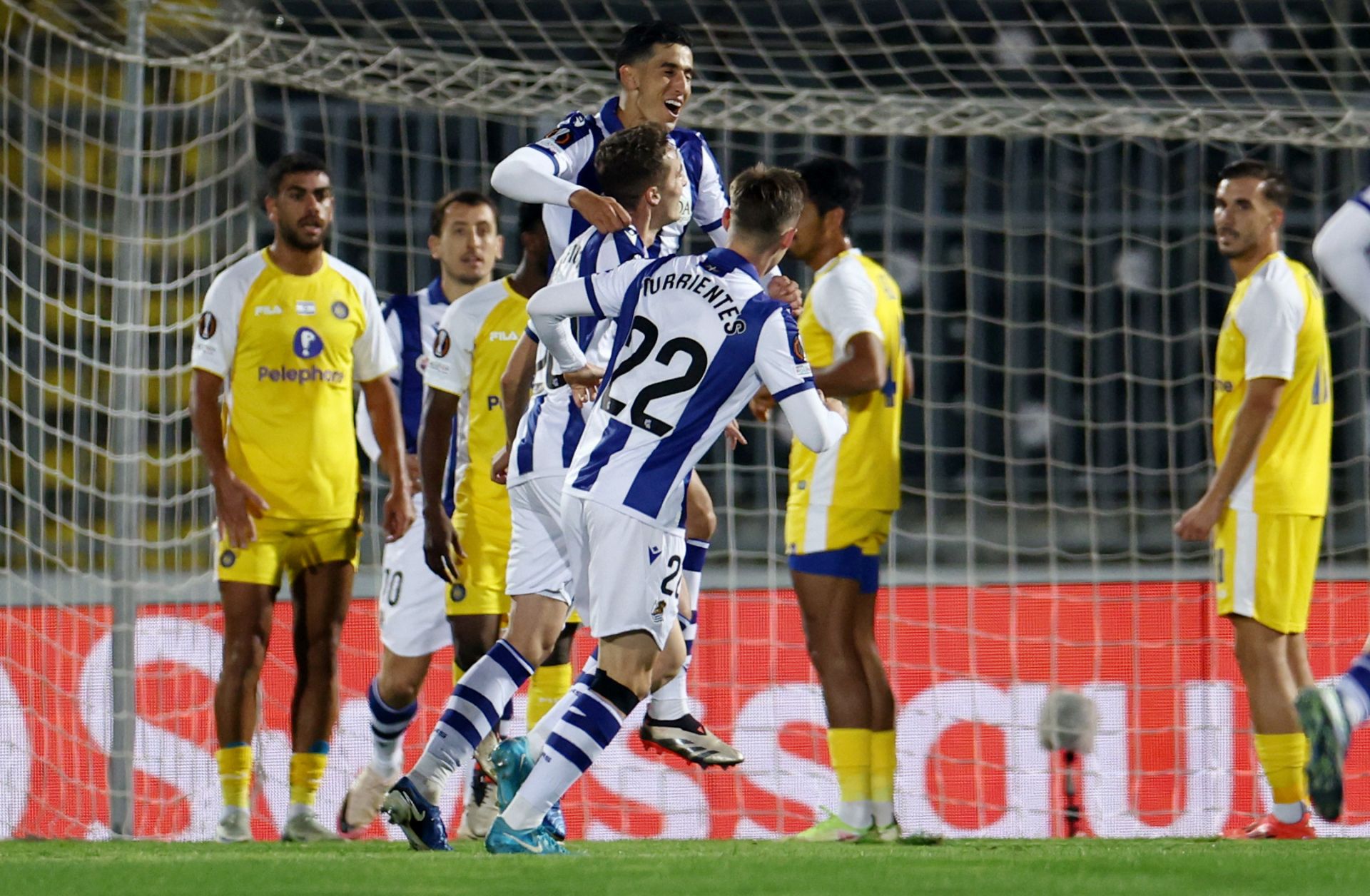 Las mejores imágenes del Maccabi Tel Aviv - Real Sociedad