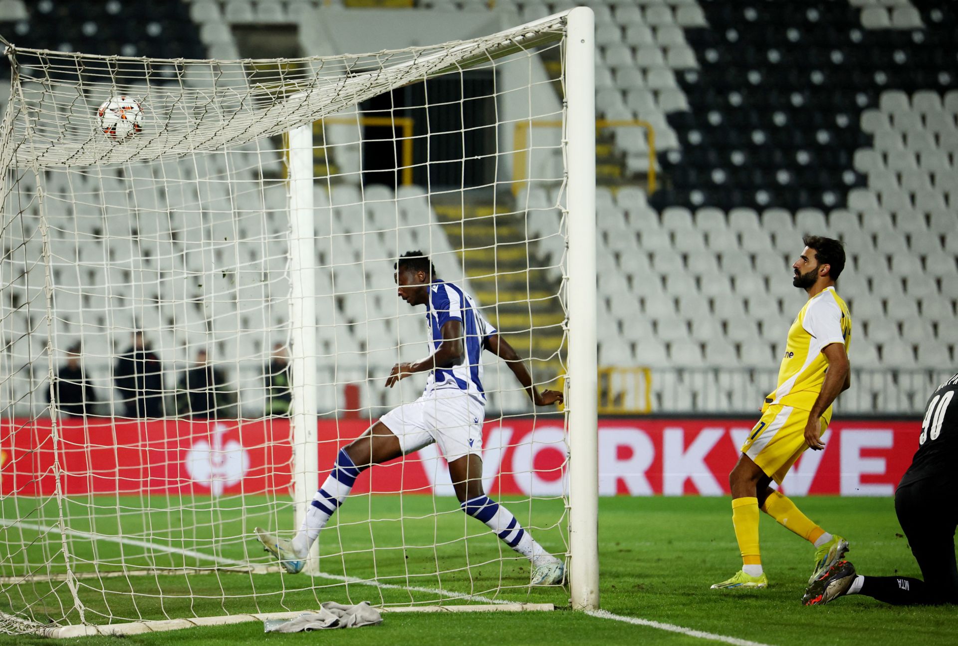 Las mejores imágenes del Maccabi Tel Aviv - Real Sociedad