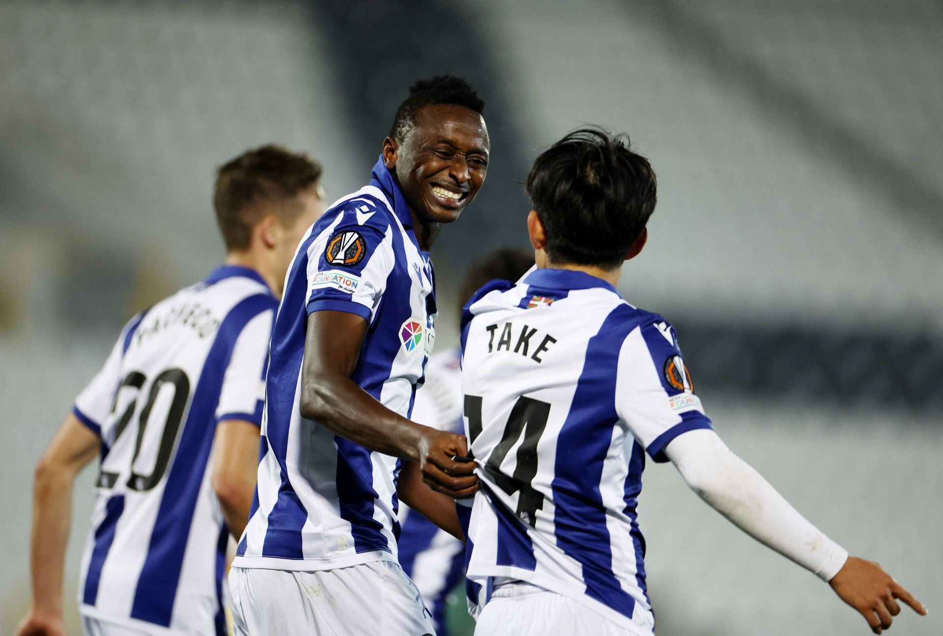 Las mejores imágenes del Maccabi Tel Aviv - Real Sociedad