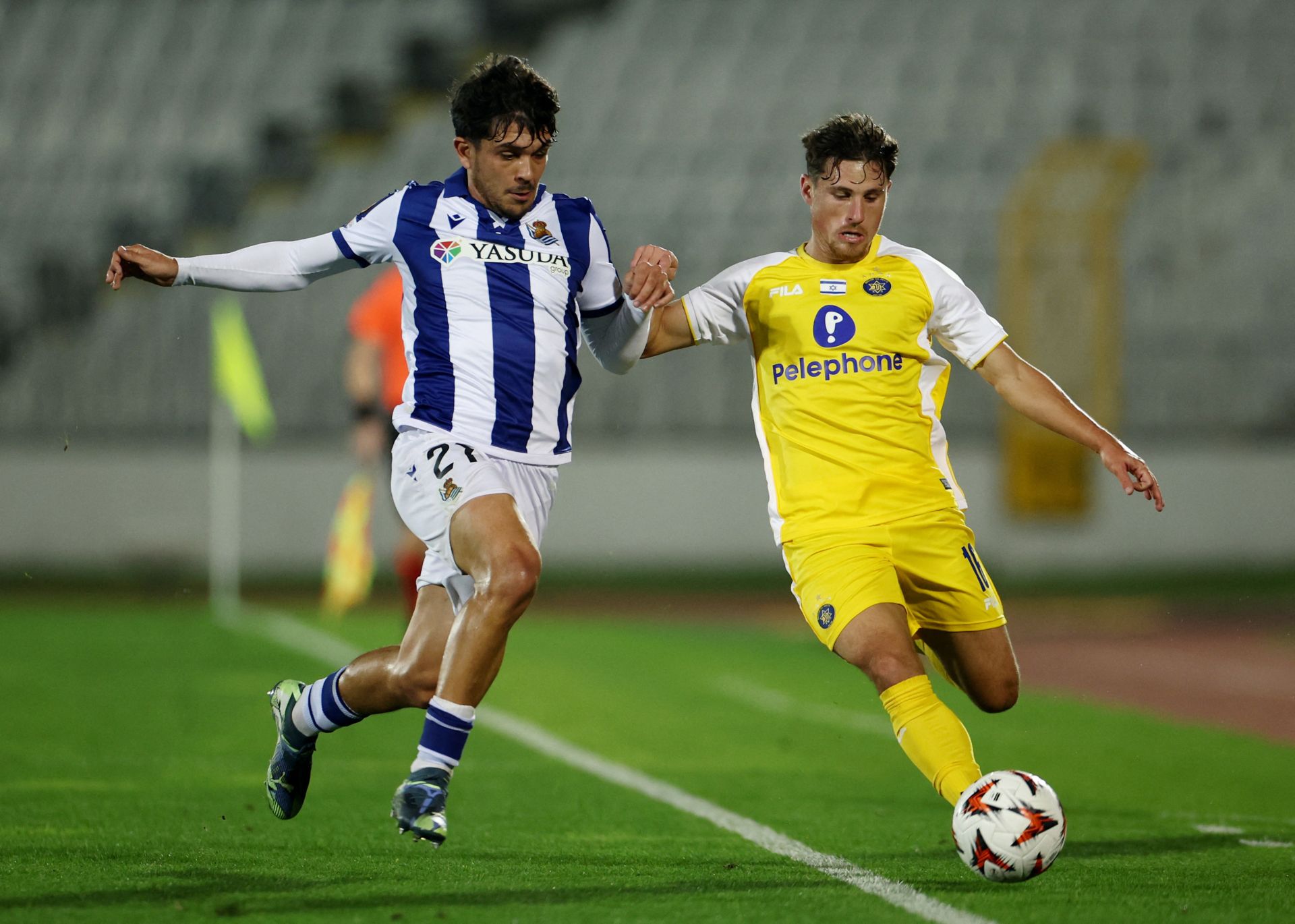 Las mejores imágenes del Maccabi Tel Aviv - Real Sociedad