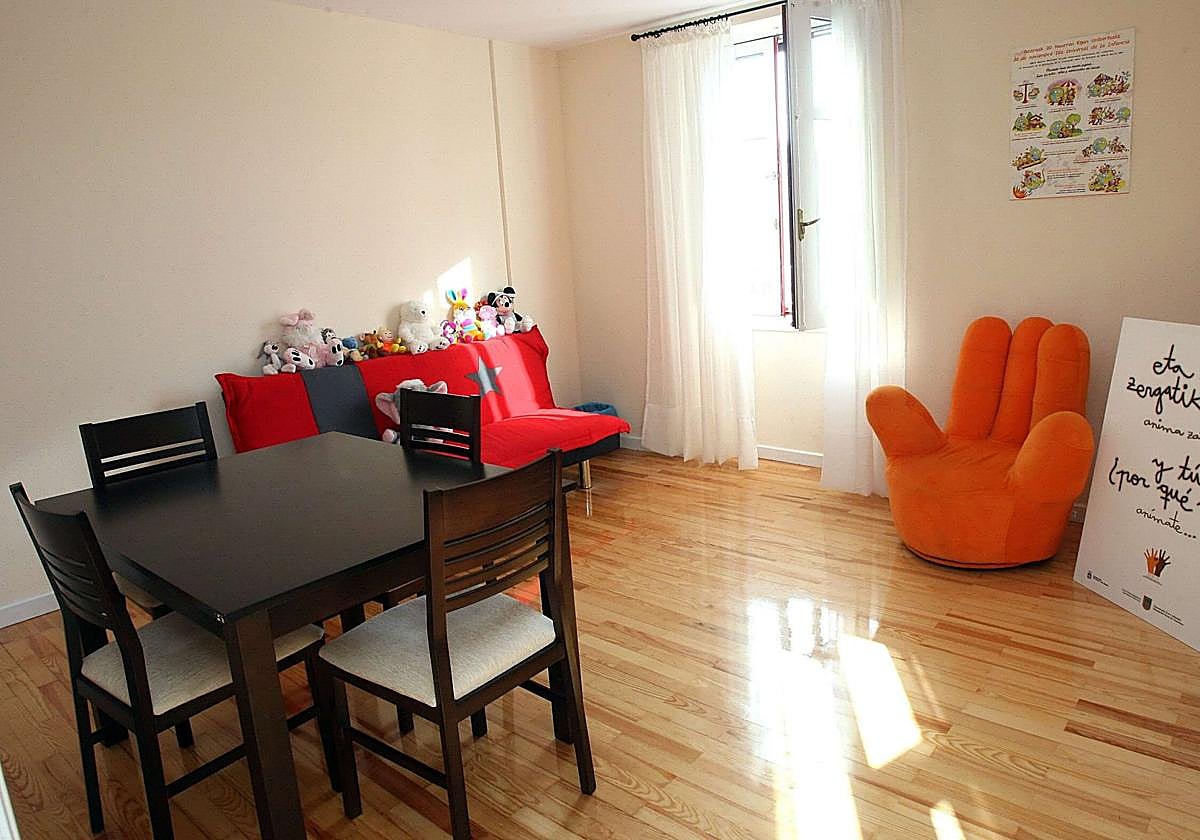 Imagen de un centro de menores de Gipuzkoa.