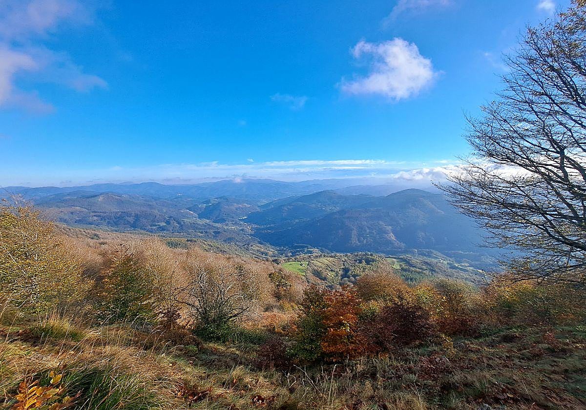 Aizkorri, unas vistas que siempre impresionan