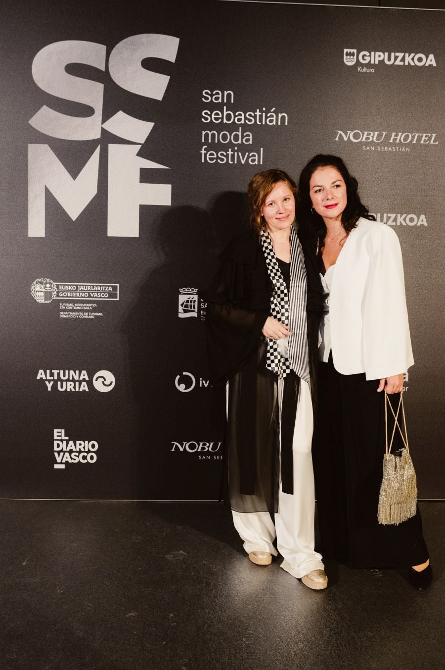 Photocall del desfile de Kutxa Fundazioa