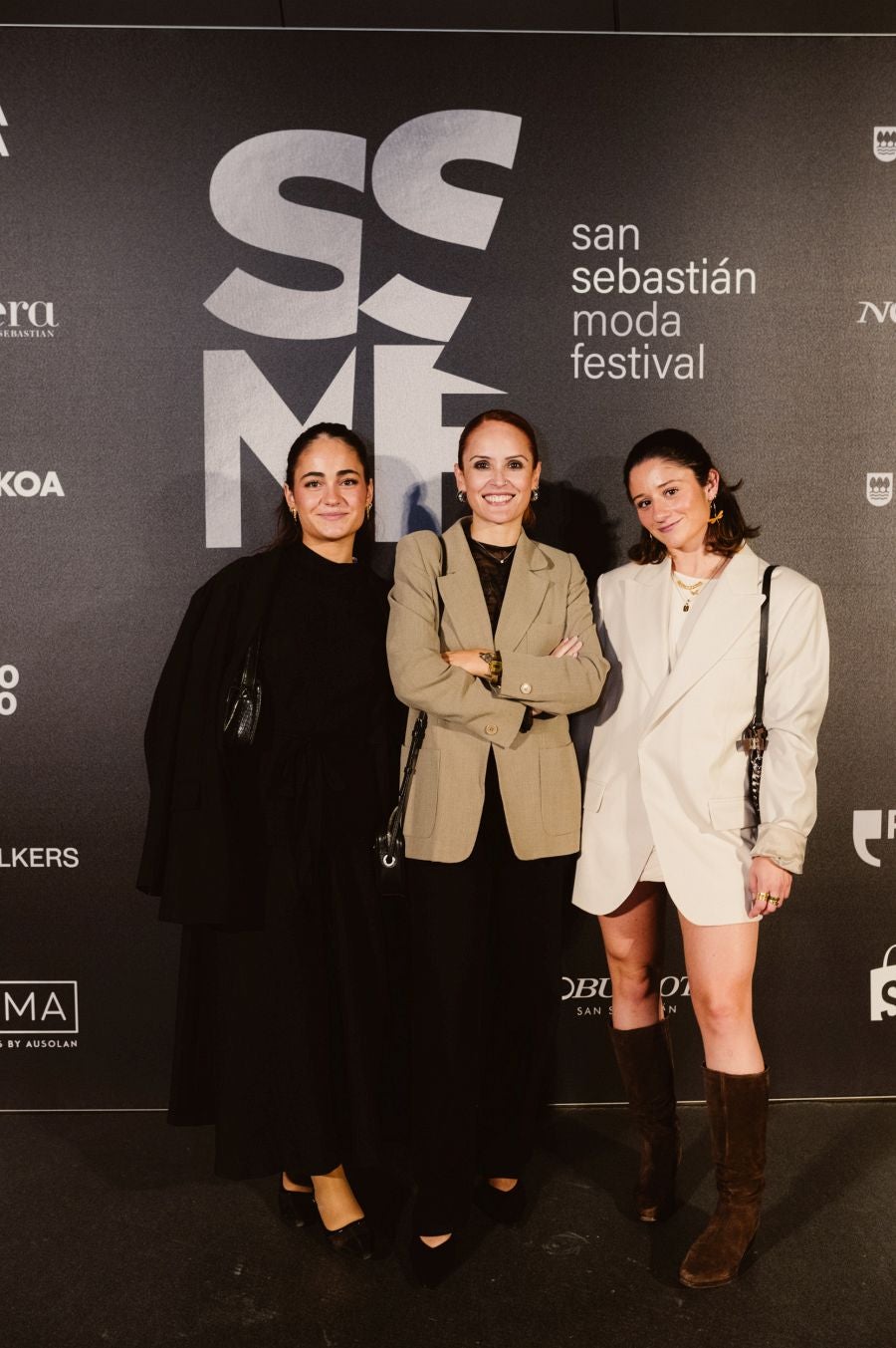 Photocall del desfile de Kutxa Fundazioa