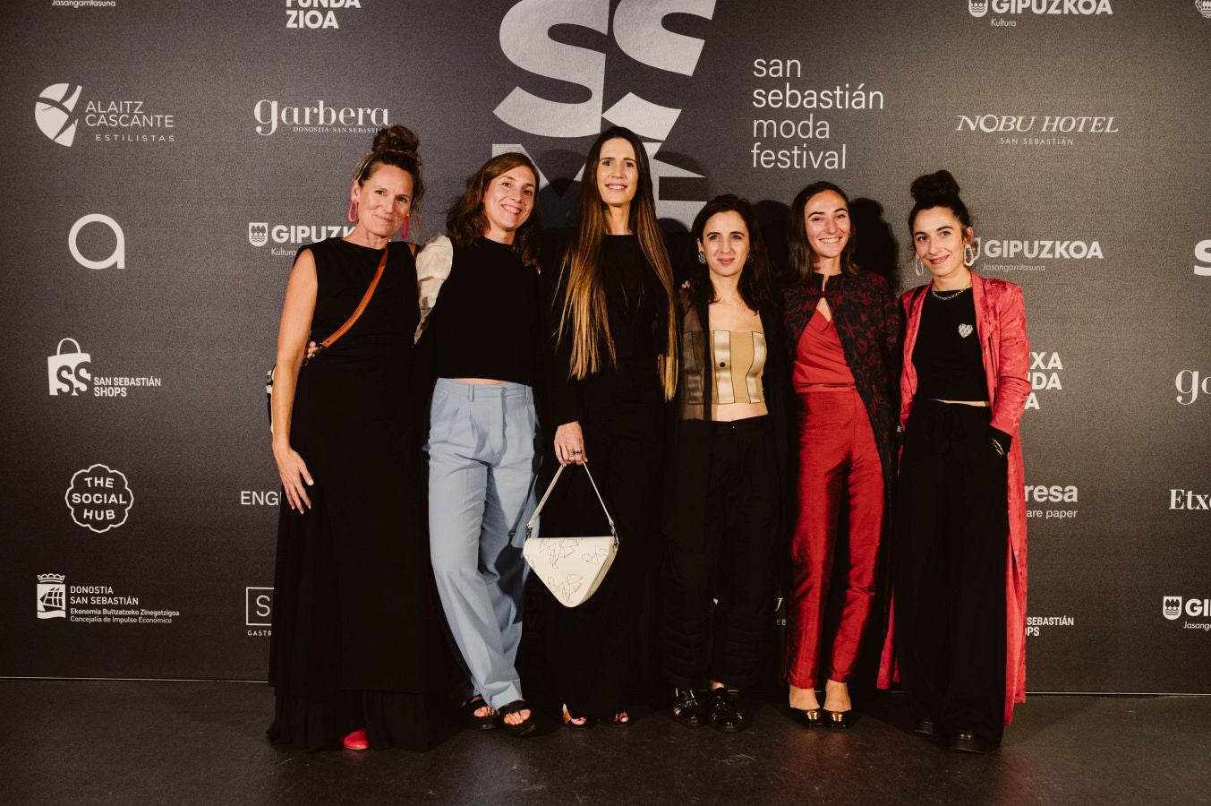 Photocall del desfile de Kutxa Fundazioa