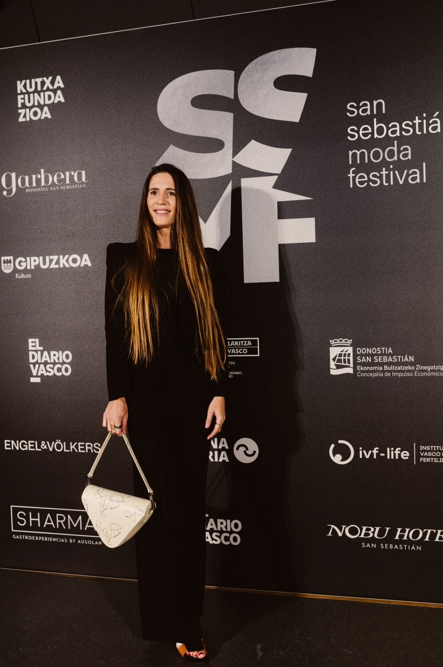 Photocall del desfile de Kutxa Fundazioa