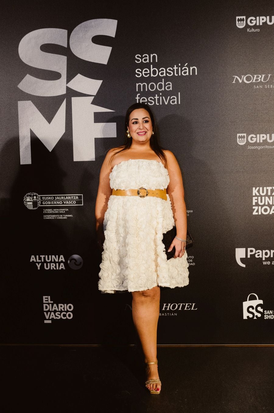 Photocall del desfile de Kutxa Fundazioa