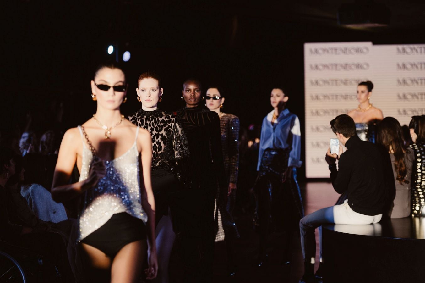 Desfile de Nicolás Montenegro en el Museo Balenciaga