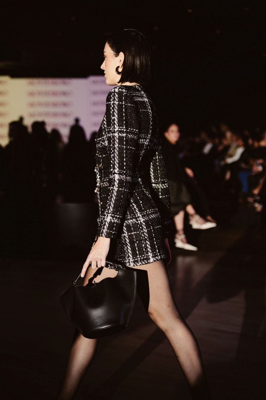 Desfile de Nicolás Montenegro en el Museo Balenciaga