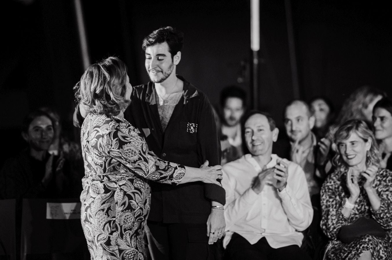 Desfile de Nicolás Montenegro en el Museo Balenciaga