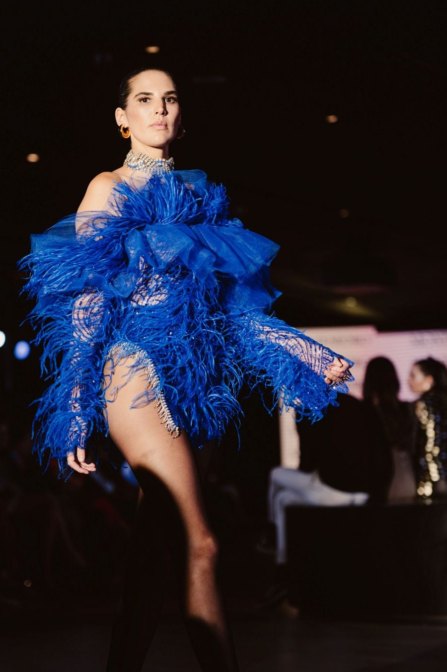 Desfile de Nicolás Montenegro en el Museo Balenciaga