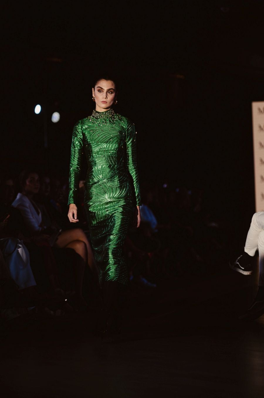 Desfile de Nicolás Montenegro en el Museo Balenciaga