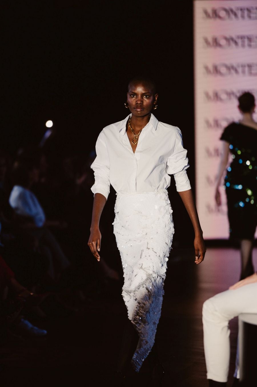 Desfile de Nicolás Montenegro en el Museo Balenciaga