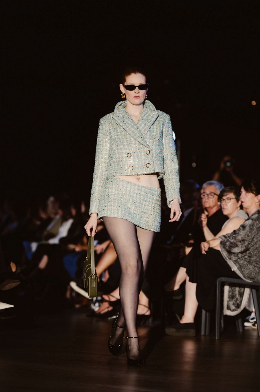 Desfile de Nicolás Montenegro en el Museo Balenciaga