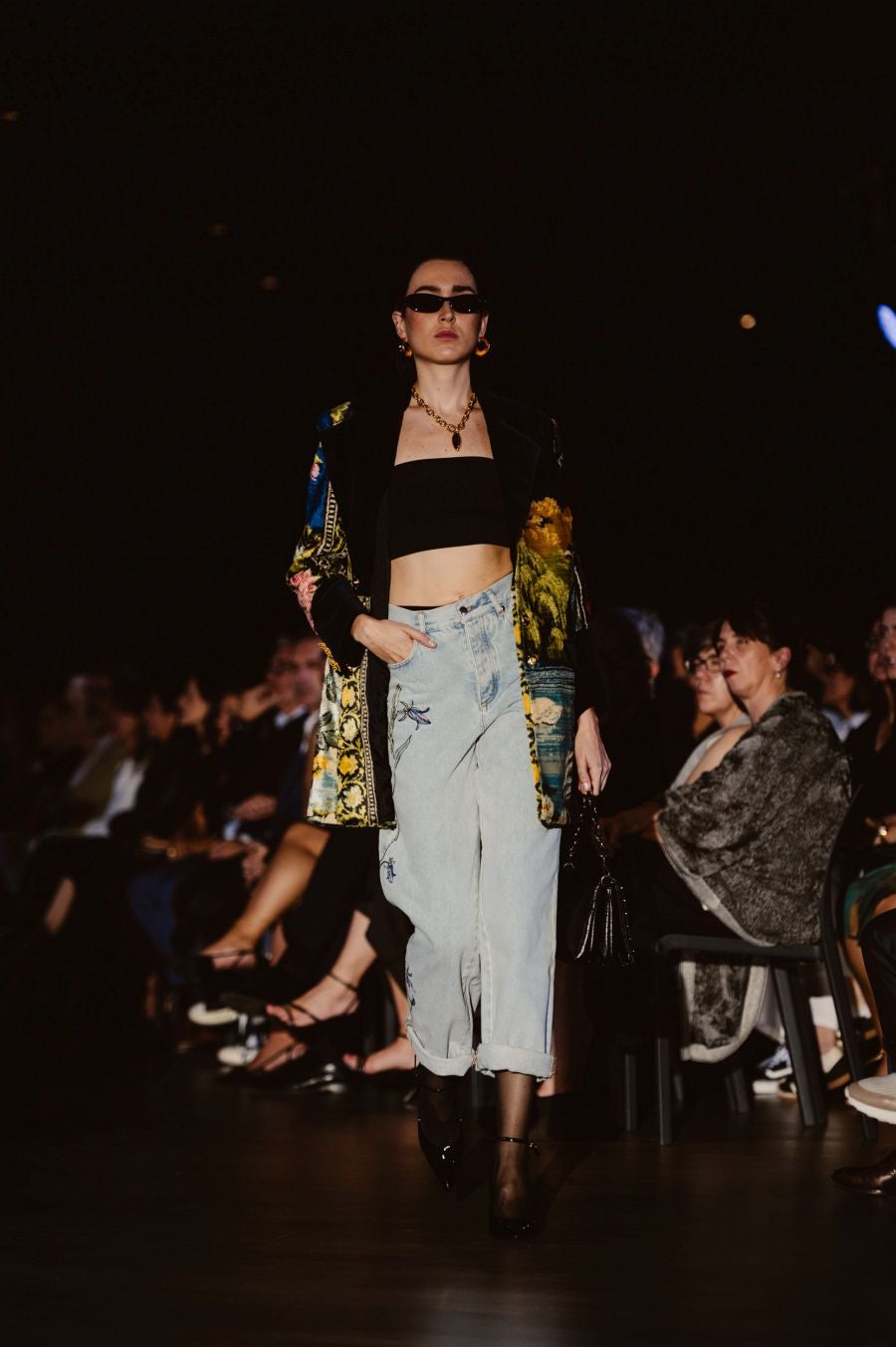 Desfile de Nicolás Montenegro en el Museo Balenciaga