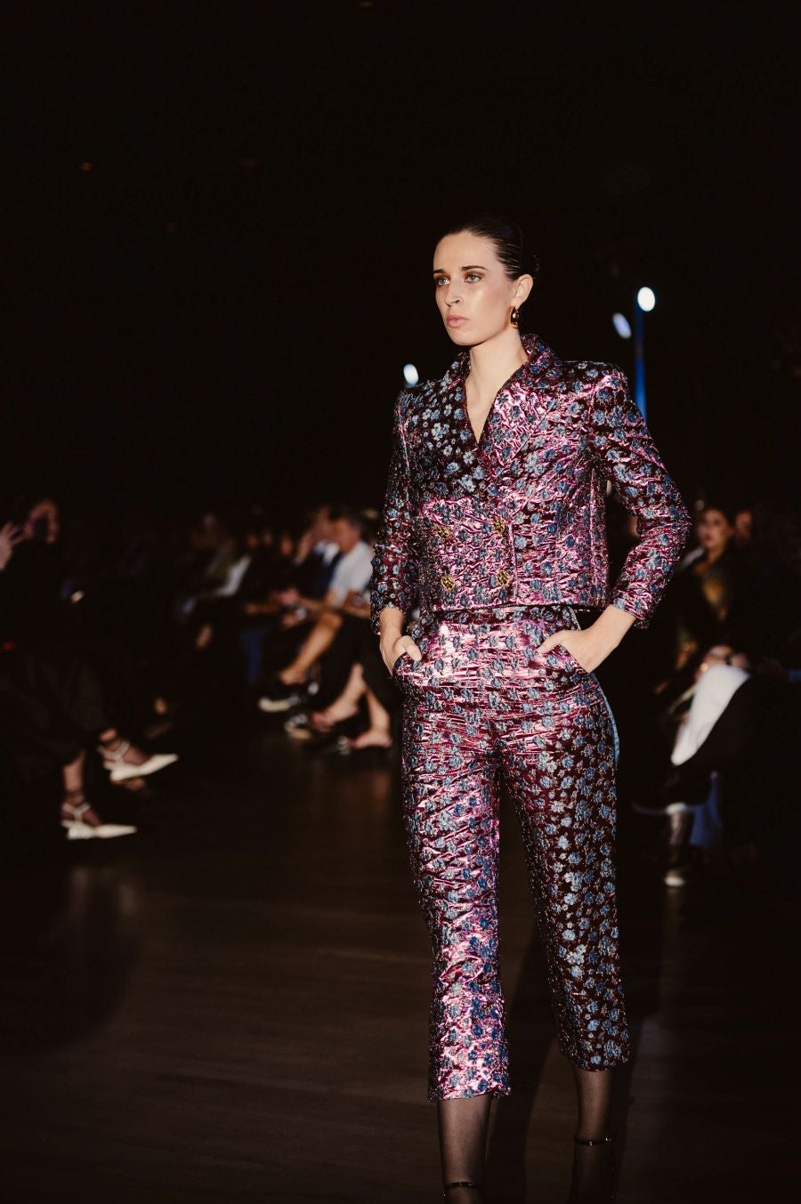 Desfile de Nicolás Montenegro en el Museo Balenciaga