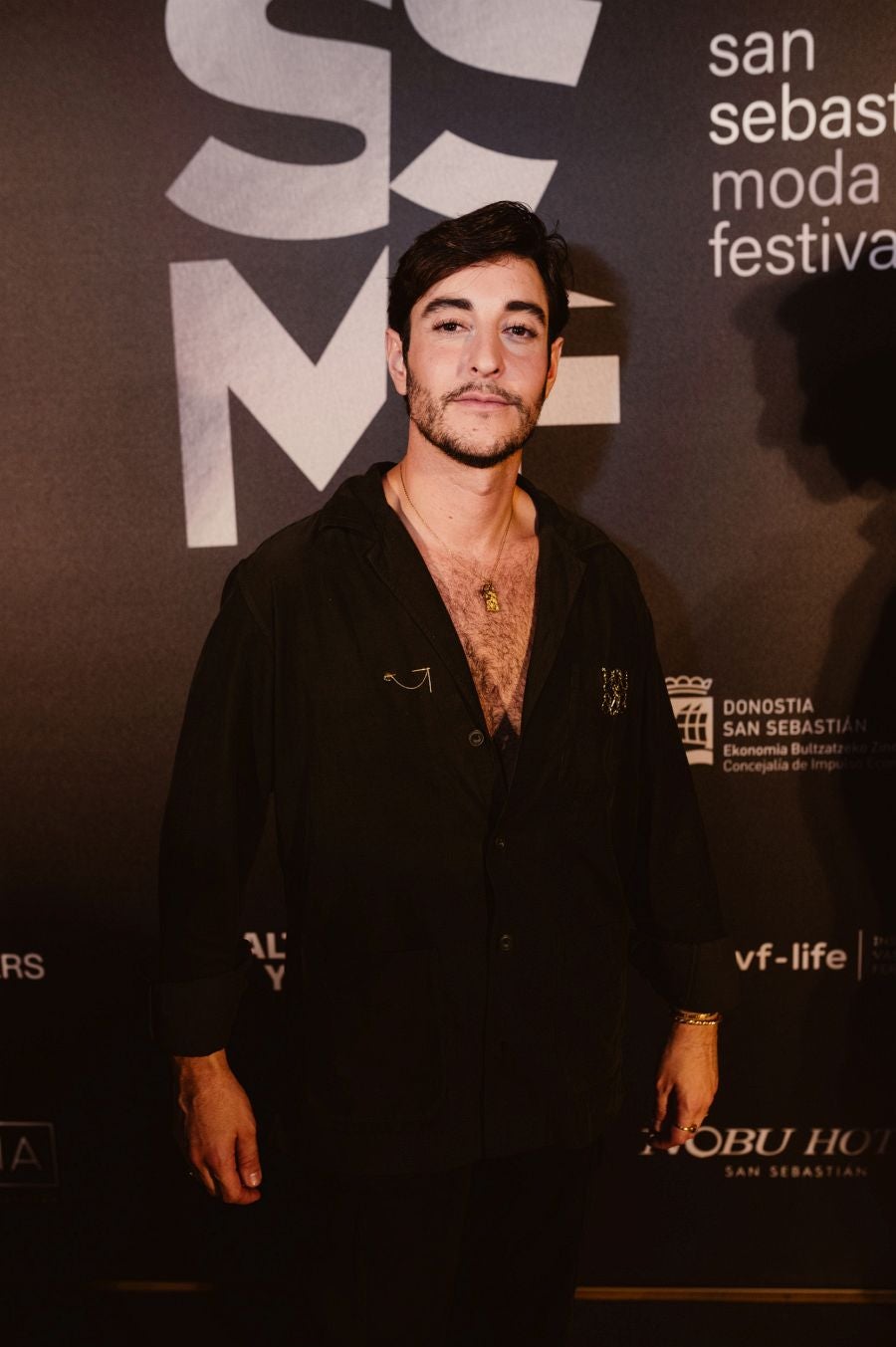 Photocall del desfile de Nicolás Montenegro