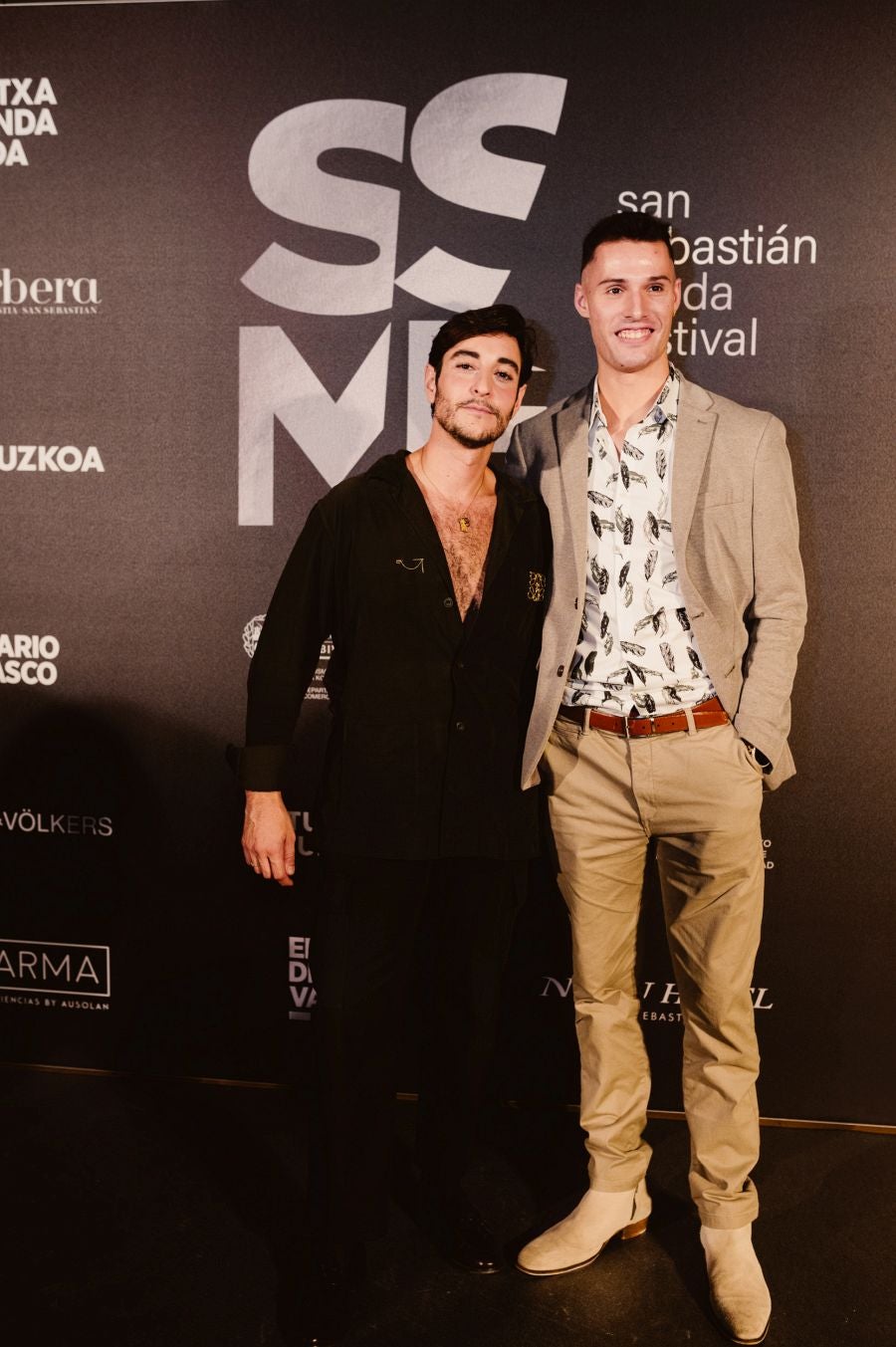 Photocall del desfile de Nicolás Montenegro