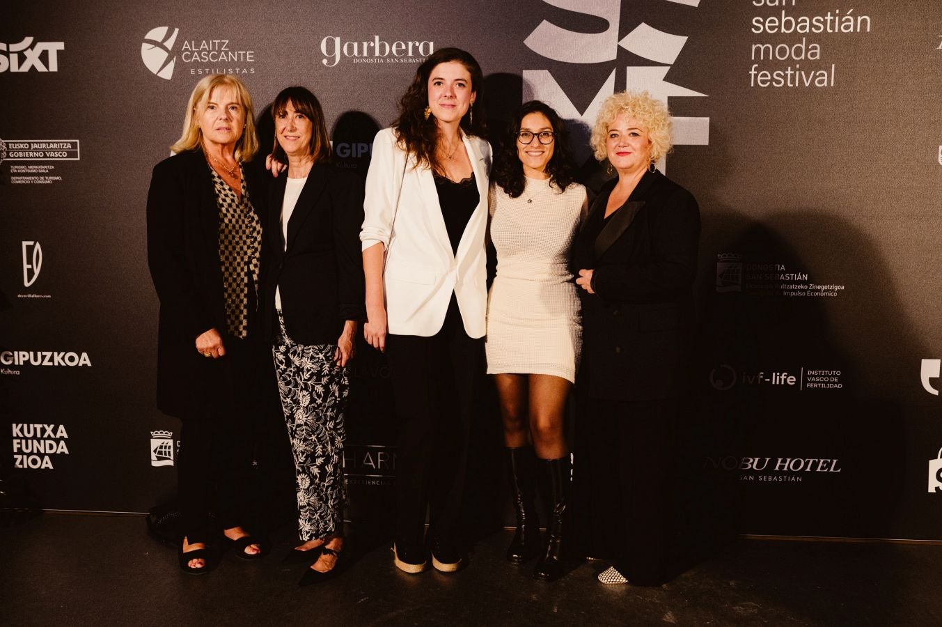 Photocall del desfile de Nicolás Montenegro