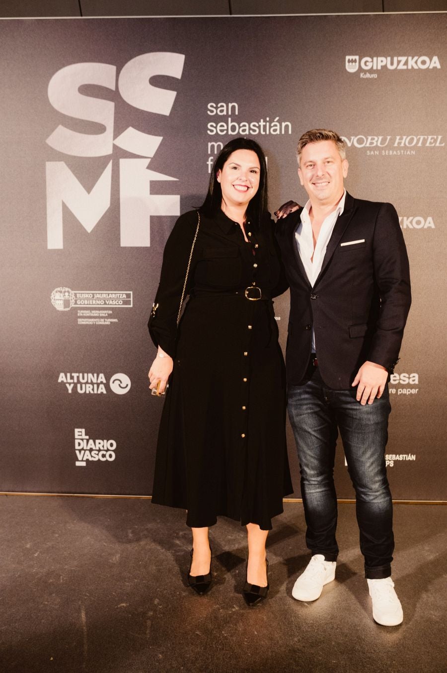 Photocall del desfile de Nicolás Montenegro