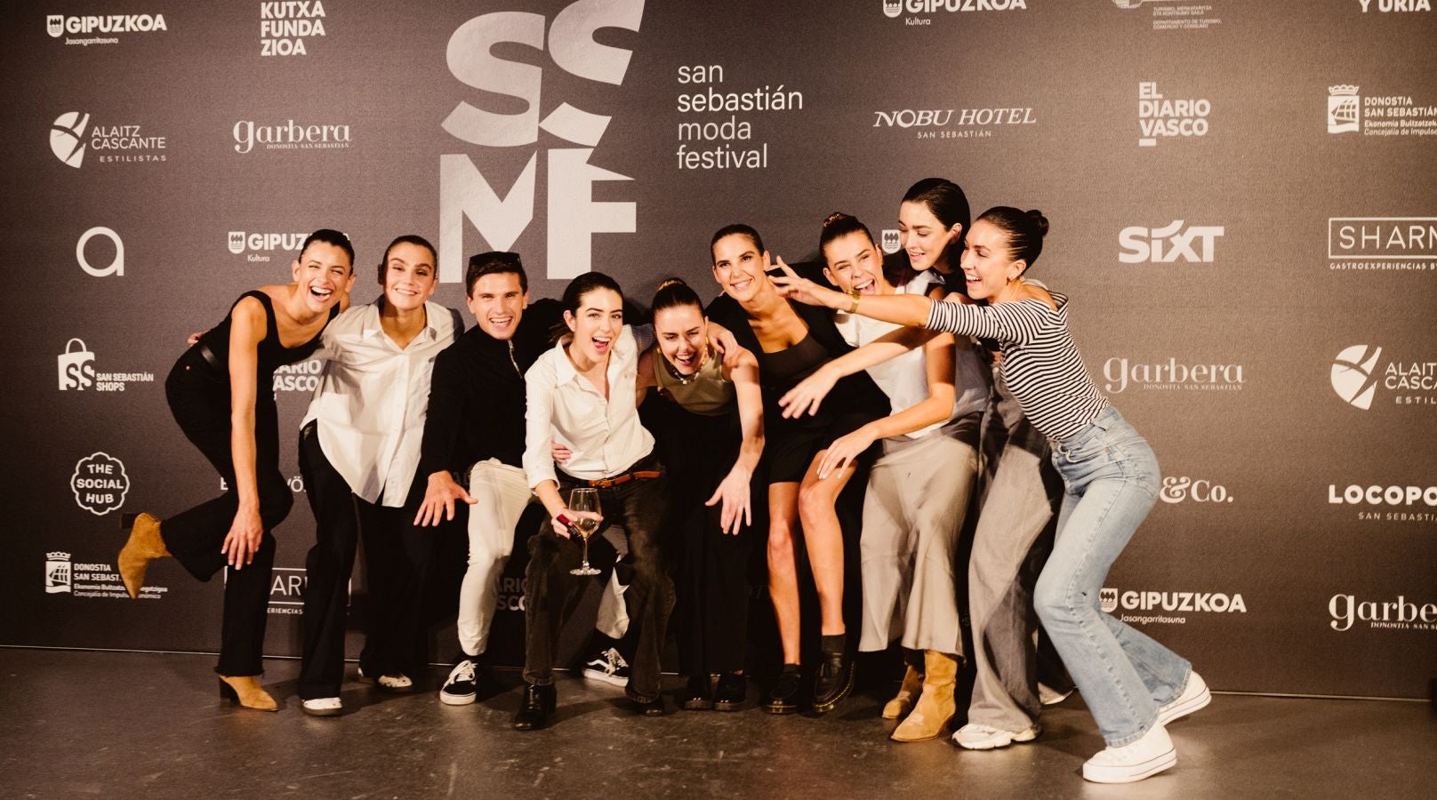 Photocall del desfile de Nicolás Montenegro