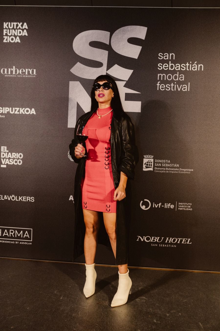 Photocall del desfile de Nicolás Montenegro