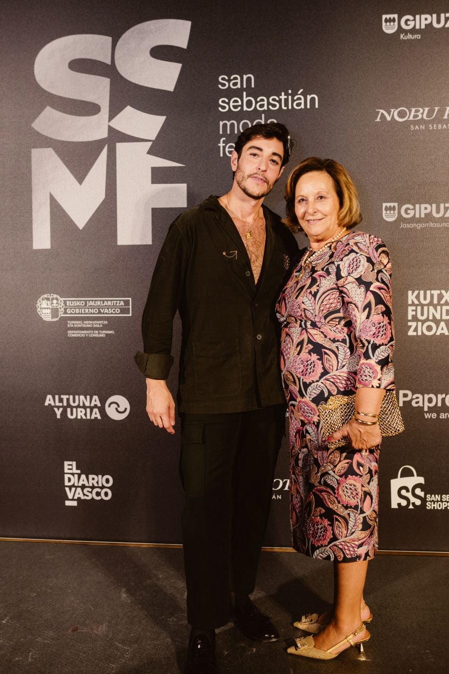 Photocall del desfile de Nicolás Montenegro