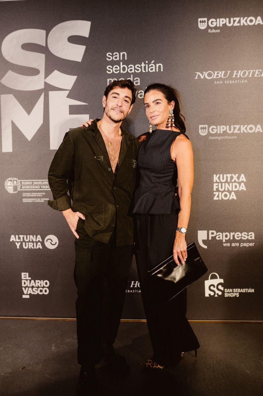 Photocall del desfile de Nicolás Montenegro