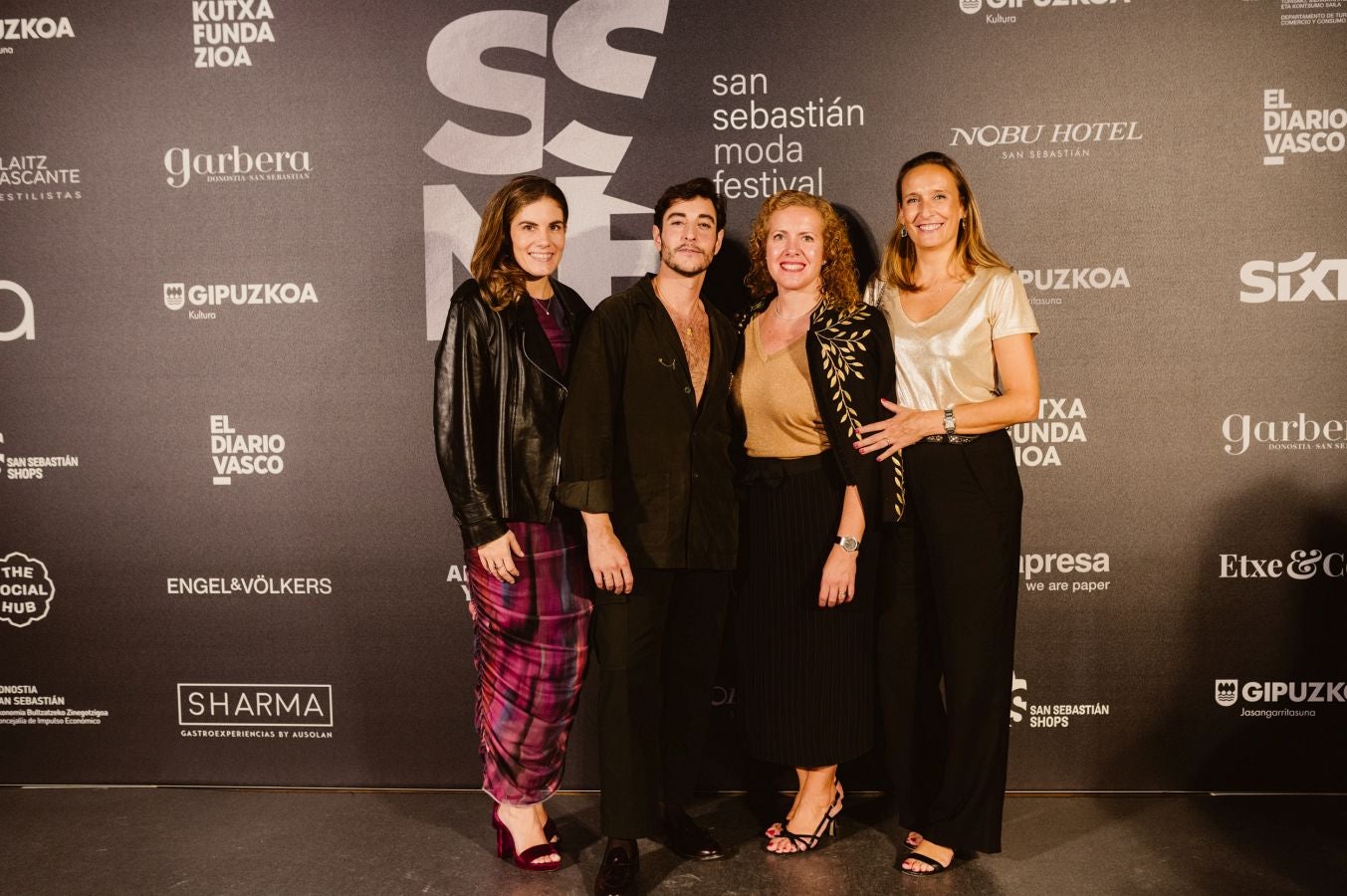 Photocall del desfile de Nicolás Montenegro