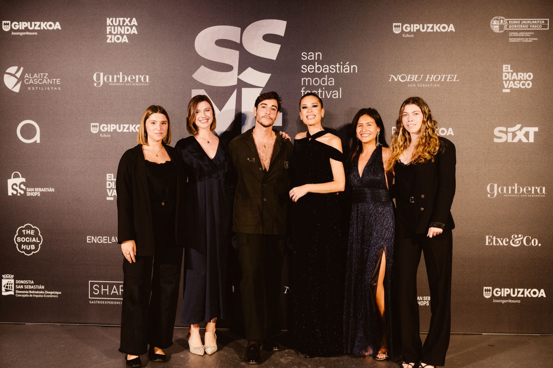 Photocall del desfile de Nicolás Montenegro