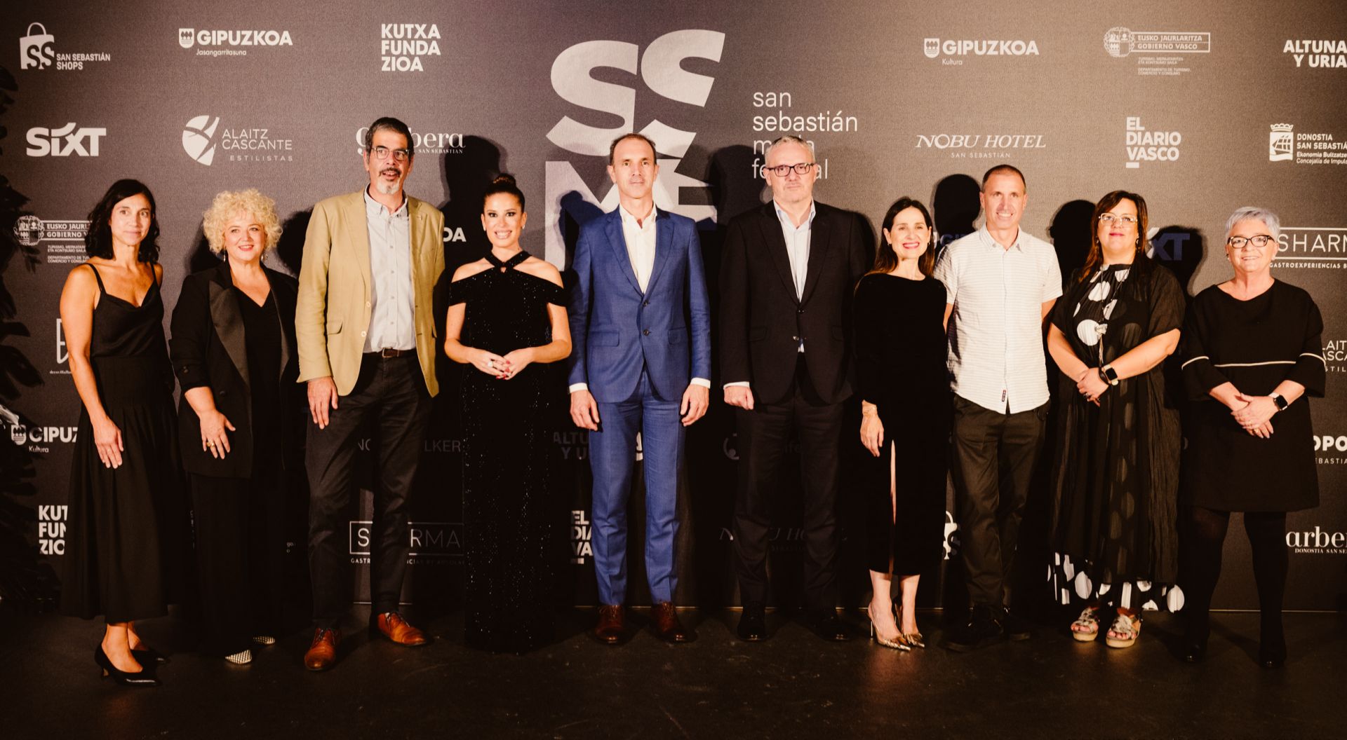 Photocall del desfile de Nicolás Montenegro